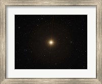 Framed red supergiant Betelgeuse