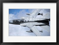 Framed Royal Air Force Tornado GR4 over North Wales