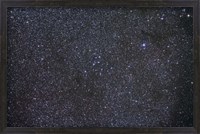Framed Open cluster Messier 39 in the constellation Cygnus