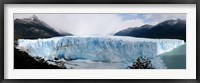 Framed Perito Moreno Glacier in Los Glaciares National Park, Argentina