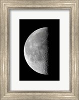 Framed Last quarter waning moon