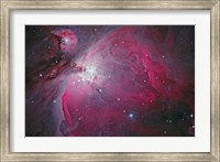 Framed Messier 42, The Orion Nebula
