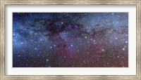 Framed constellations of Puppis and Vela in the southern Milky Way