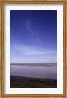 Framed meteor crossing the Milky Way, Miramar, Argentina