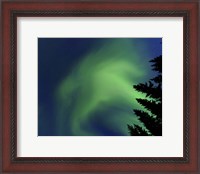 Framed Aurora Borealis in Troms County, Norway