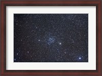 Framed Open clusters Messier 35 and NGC 2158 in the constellation Gemini