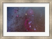 Framed Orion and Monoceros region