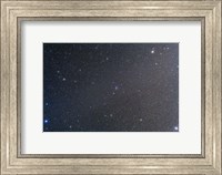 Framed constellation of Cancer with nearby deep sky objects