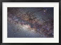 Framed center of the Milky Way through Sagittarius and Scorpius