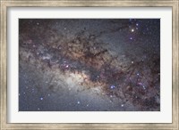 Framed center of the Milky Way through Sagittarius and Scorpius