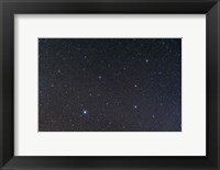 Framed constellation of Virgo