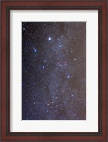Framed constellations of Auriga and southern Gemini