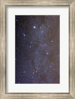 Framed constellations of Auriga and southern Gemini