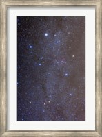 Framed constellations of Auriga and southern Gemini