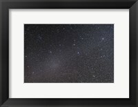 Framed Gegenschein glow in southern Leo with nearby deep sky objects
