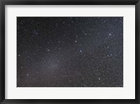 Framed Gegenschein glow in southern Leo with nearby deep sky objects