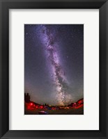 Framed northern summer Milky Way over the Saskatchewan Summer Star Party