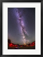 Framed northern summer Milky Way over the Saskatchewan Summer Star Party