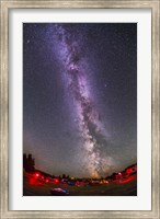 Framed northern summer Milky Way over the Saskatchewan Summer Star Party