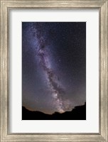 Framed summer Milky Way in southern Alberta, Canada