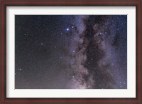 Framed Aquila constellation and the Serpens-Ophiuchus double cluster