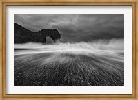 Framed Durdle Door in Dorset, England