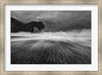 Framed Durdle Door in Dorset, England