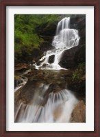 Framed Roasto Falls in Nordland County, Norway