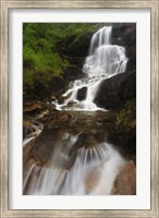 Framed Roasto Falls in Nordland County, Norway