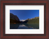 Framed Lake Louise, Banff National Park, Alberta, Canada