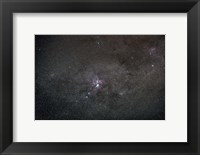 Framed wide field view centered on the Eta Carina Nebula