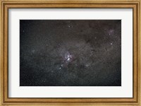 Framed wide field view centered on the Eta Carina Nebula