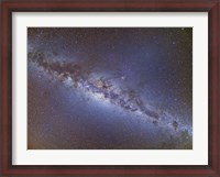 Framed Full frame view of the Milky Way from horizon to horizon