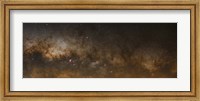 Framed panorama of the Milky Way