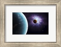 Framed Two planets born from the same star, yet they couldn't be more different