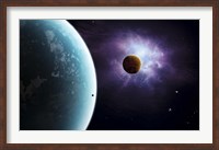 Framed Two planets born from the same star, yet they couldn't be more different