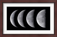 Framed Waning moon series