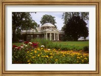 Framed Gardens at Jefferson s home at Monticello