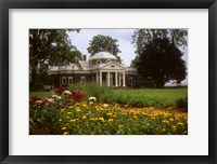 Framed Gardens at Jefferson s home at Monticello