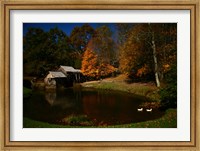 Framed Old Mill On Blue Ridge Parkway