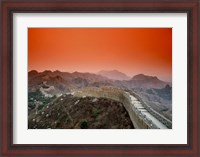 Framed Great Wall of China, Jinshanling, China