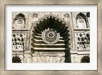 Framed Al-Aqmar Mosque, Khan El Khalili, Cairo, Egypt