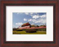 Framed Gate of Heavenly Peace, Forbidden City, Beijing, China