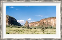 Framed Fischers Tower, Hell's Gate National Park, Kenya