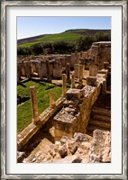 Framed Ancient Architecture, Roman Brothels, Dougga, Tunisia