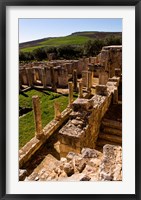 Framed Ancient Architecture, Roman Brothels, Dougga, Tunisia