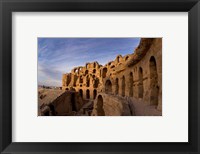 Framed Ancient Roman Amphitheater, El Jem, Tunisia