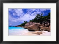 Framed Beach, La Digue in the Seychelle Islands