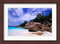 Framed Beach, La Digue in the Seychelle Islands