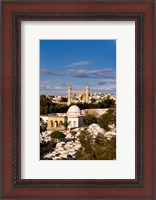 Framed Bourguiba Mausoleum and cemetery in Sousse Monastir, Tunisia, Africa